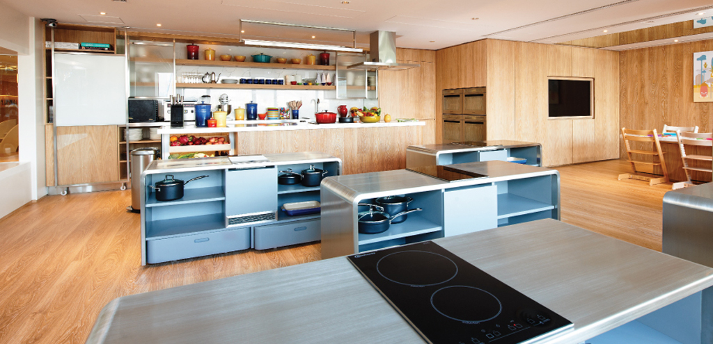 SPRING Kitchen Bauknecht Stainless Steel Stovetops Child-size Children’s Cooking@SPRING Classroom  Class Nutrition Discovery